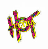 Ultra Hot Sticker Logo Medium