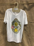 Global Village Wear - Garden Grows Many Flowers -  Short Sleeve Tee