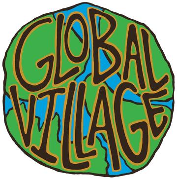 Global Village Globe Sticker