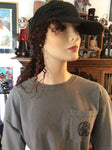 Global Village Wear Globe 100% Cotton Pocket Tee Back Print