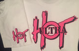 Ultra Hot Logo Short Sleeve Tee Pink / Black