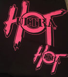 Ultra Hot Logo Short Sleeve Tee Pink / Black