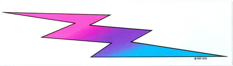 Ultra Hot Bolt 11" Lightning Bolt Sticker