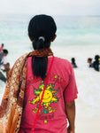 Global Village Wear -  "Let the Sun Shine In" - 100% Cotton Pocket Tee