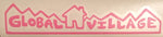 Global Village Mountain Sticker