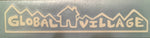 Global Village Mountain Sticker