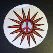 Global Village Sticker Peace Star