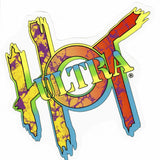 Ultra Hot Sticker Logo 10 inch