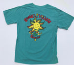 Global Village Wear -  "Let the Sun Shine In" - 100% Cotton Pocket Tee