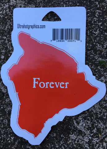Hawaii "Forever" sticker